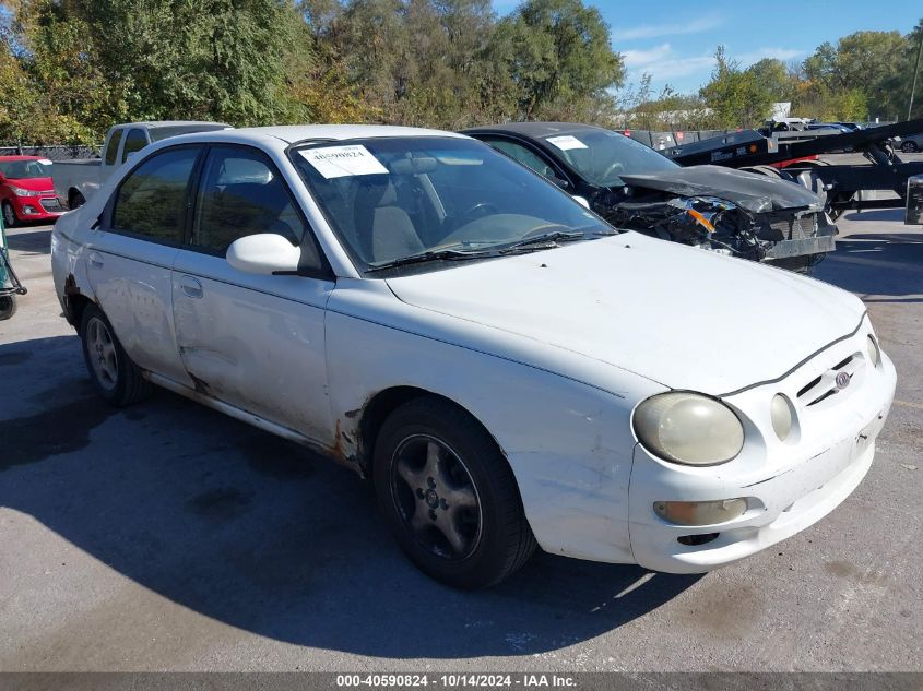 2001 Kia Spectra Gs/Gsx VIN: KNAFB161215014705 Lot: 40590824