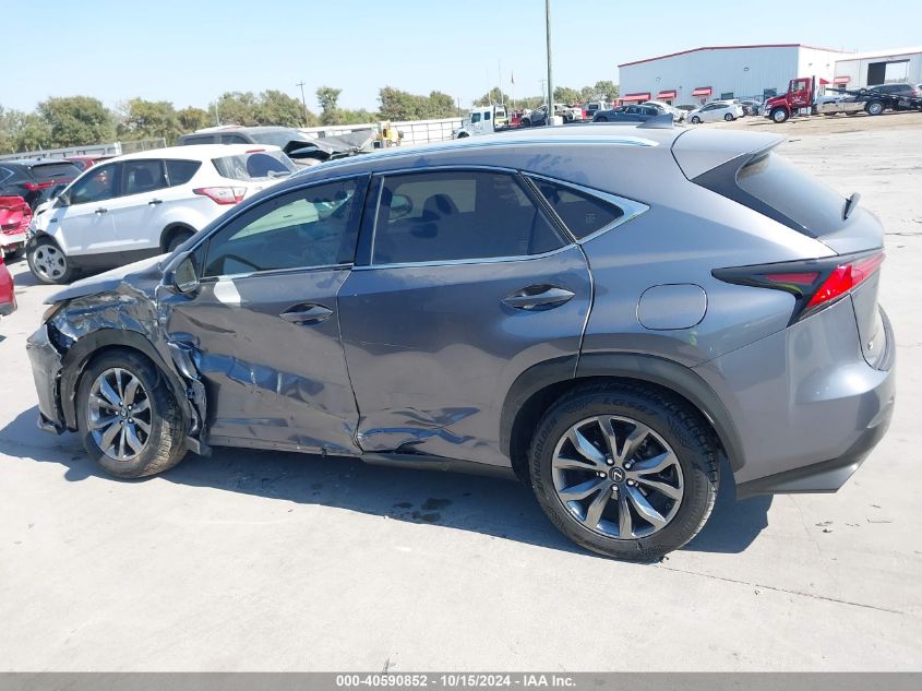 VIN JTJYARBZ1K2132396 2019 Lexus NX 300, F Sport no.14