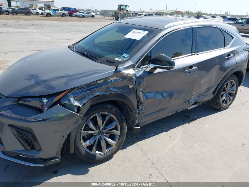 VIN JTJYARBZ1K2132396 2019 Lexus NX 300, F Sport no.6