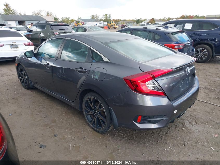 2019 Honda Civic Sport VIN: 2HGFC2F82KH528343 Lot: 40590871