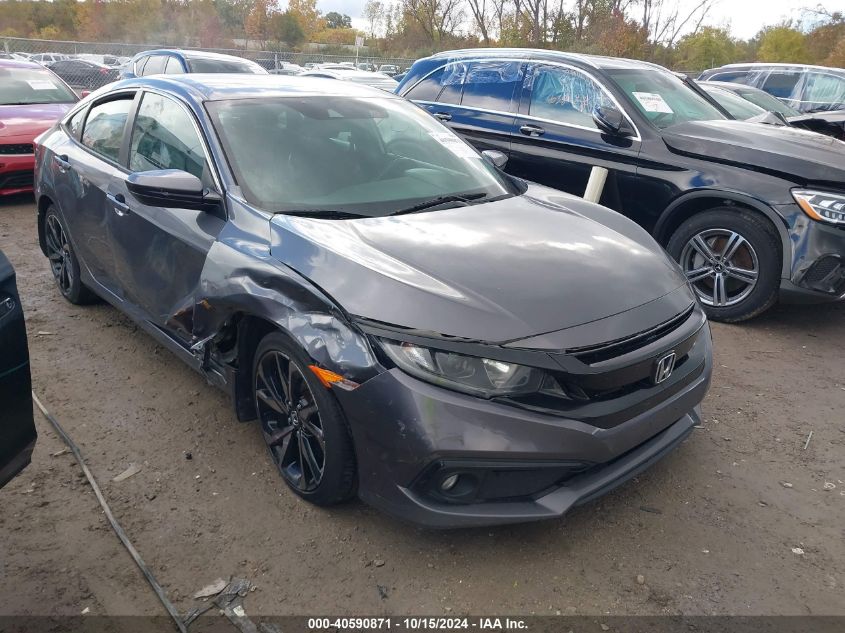 2019 Honda Civic Sport VIN: 2HGFC2F82KH528343 Lot: 40590871