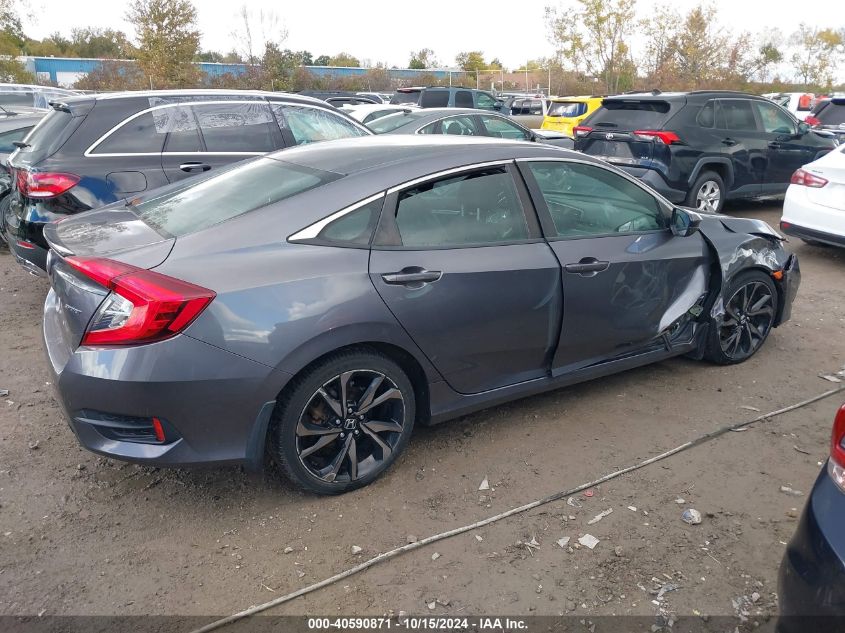 2019 Honda Civic Sport VIN: 2HGFC2F82KH528343 Lot: 40590871