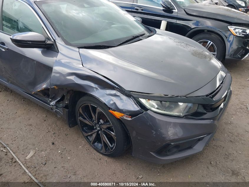 2019 Honda Civic Sport VIN: 2HGFC2F82KH528343 Lot: 40590871