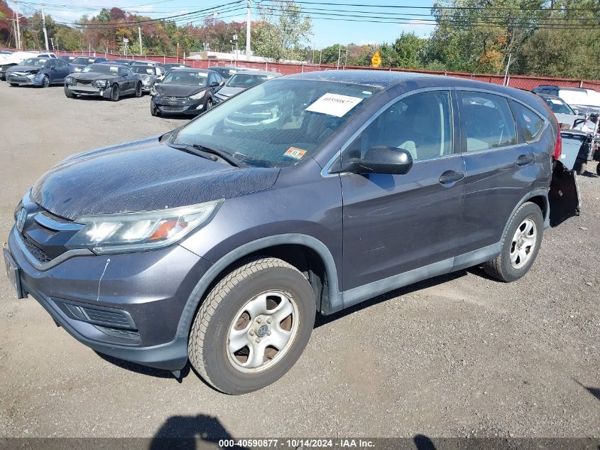 VIN 2HKRM4H36GH602321 2016 Honda CR-V, LX no.2