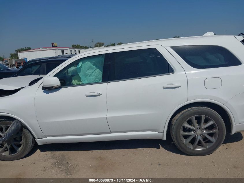 2017 Dodge Durango Gt Rwd VIN: 1C4RDHDG6HC736713 Lot: 40590879