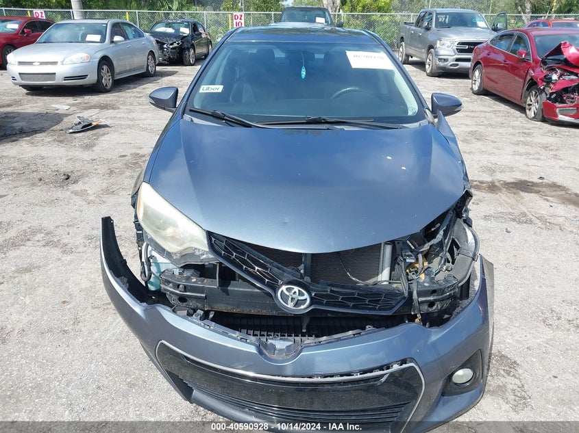 2015 TOYOTA COROLLA S PLUS - 2T1BURHE3FC346303