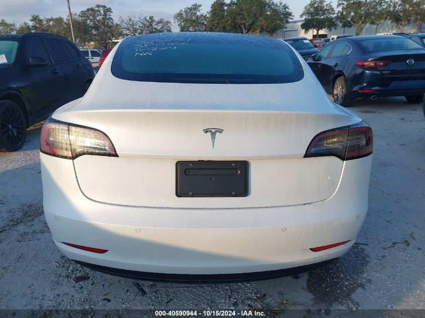 2020 Tesla Model 3 Standard Range Plus Rear-Wheel Drive/Standard Range Rear-Wheel Drive VIN: 5YJ3E1EAXLF709160 Lot: 40590944