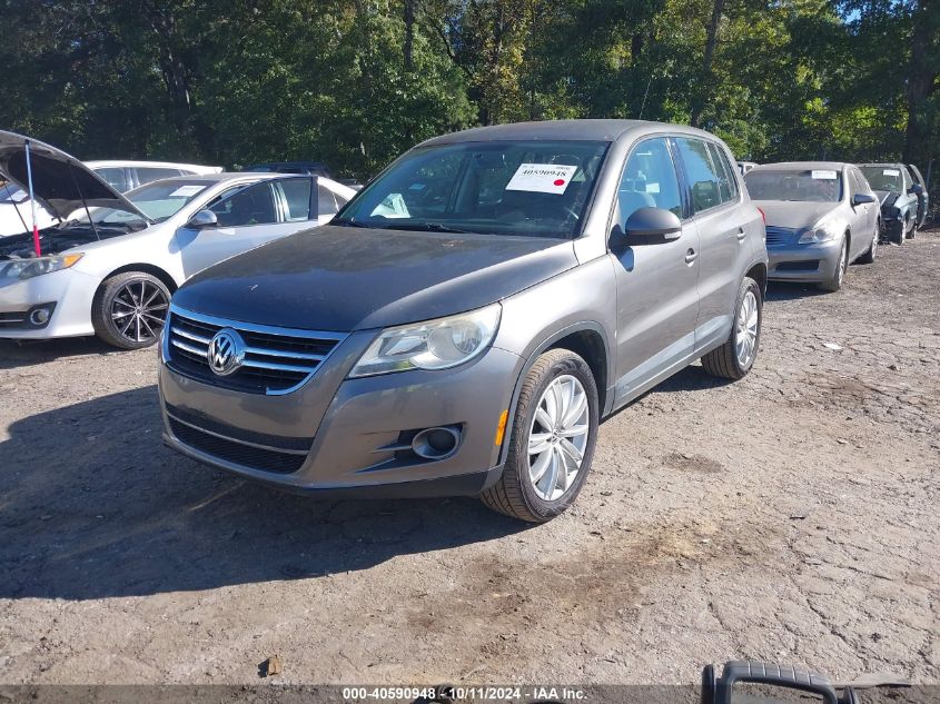 2010 Volkswagen Tiguan S VIN: WVGAV7AX3AW517412 Lot: 40590948