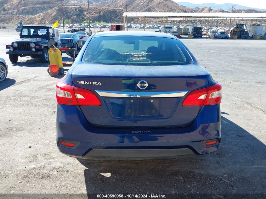 2017 Nissan Sentra S VIN: 3N1AB7AP8HY218856 Lot: 40590958