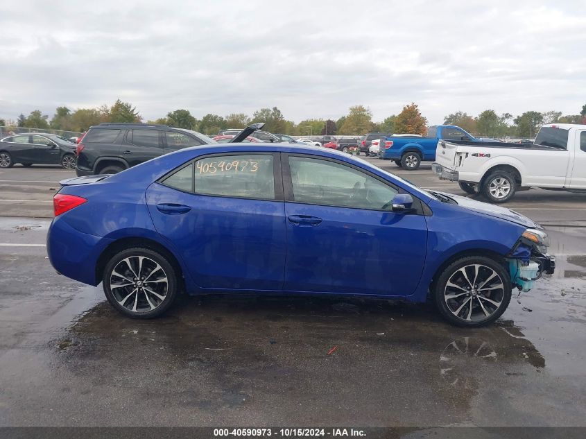 2017 Toyota Corolla Se VIN: 2T1BURHE5HC769323 Lot: 40590973