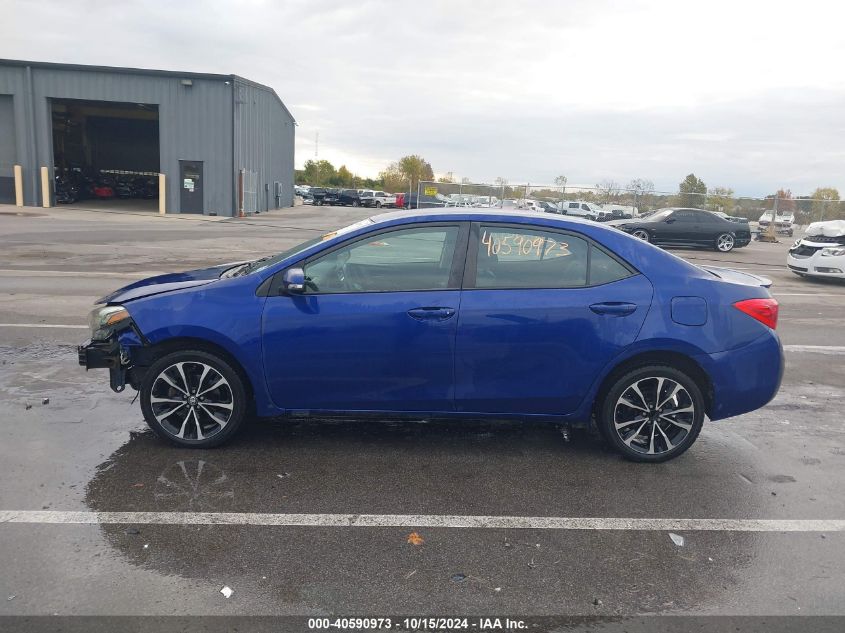 2017 Toyota Corolla Se VIN: 2T1BURHE5HC769323 Lot: 40590973