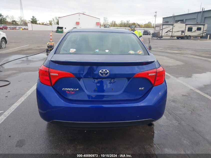 2017 Toyota Corolla Se VIN: 2T1BURHE5HC769323 Lot: 40590973