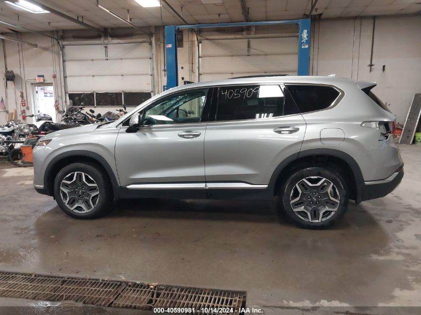 2023 Hyundai Santa Fe Hybrid Sel Premium VIN: 5NMS3DA12PH023482 Lot: 40590981