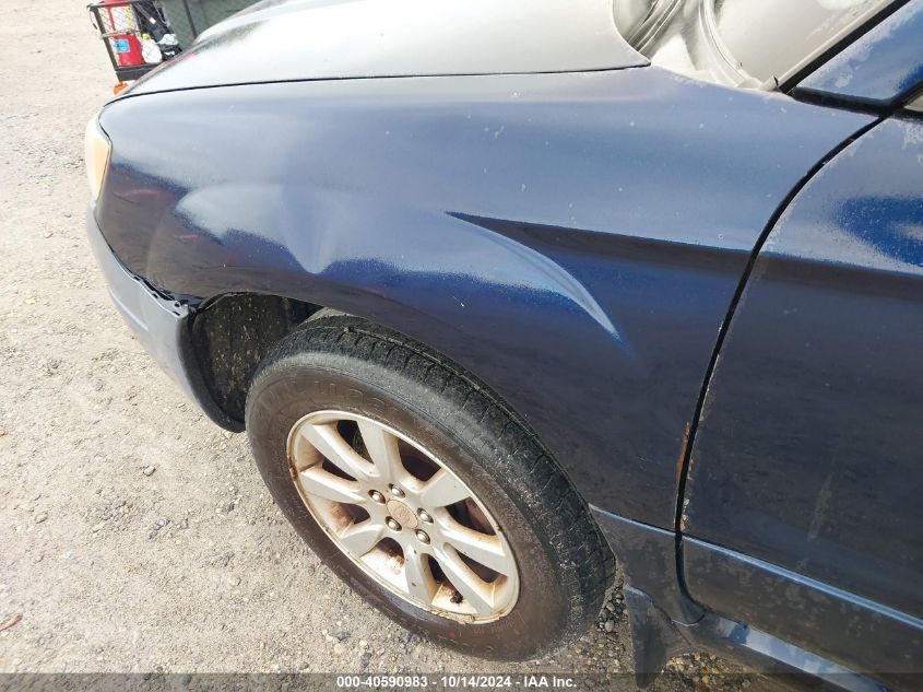 2006 Subaru Forester 2.5X VIN: JF1SG65626G708390 Lot: 40590983