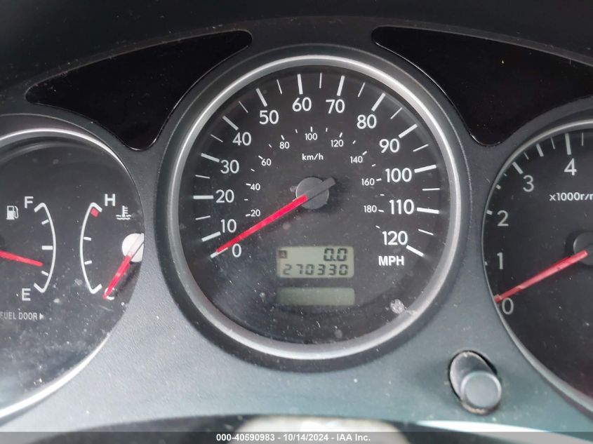 2006 Subaru Forester 2.5X VIN: JF1SG65626G708390 Lot: 40590983