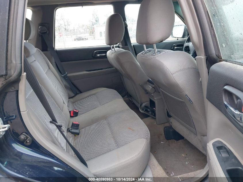 2006 Subaru Forester 2.5X VIN: JF1SG65626G708390 Lot: 40590983