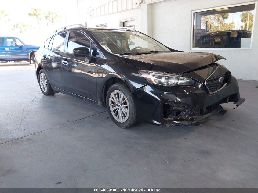 2018 Subaru Impreza Premium VIN: 4S3GTAB65J3730533 Lot: 40591008