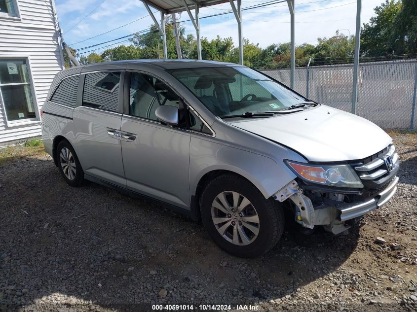 2015 Honda Odyssey Ex-L VIN: 5FNRL5H60FB107998 Lot: 40591014