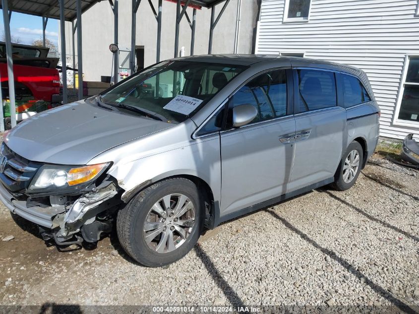 2015 Honda Odyssey Ex-L VIN: 5FNRL5H60FB107998 Lot: 40591014