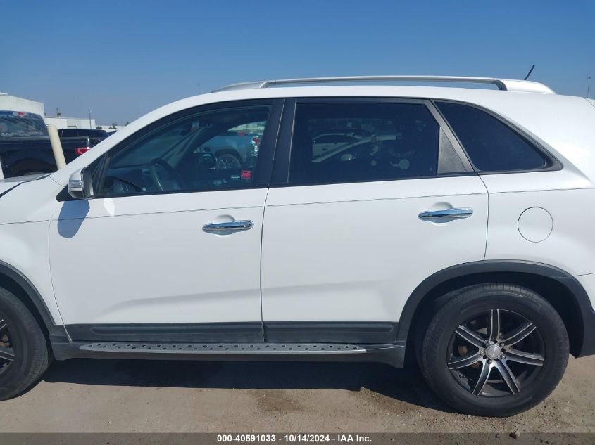 2013 Kia Sorento Lx VIN: 5XYKT3A63DG348590 Lot: 40591033