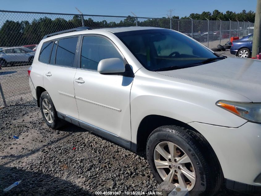 2012 Toyota Highlander Se V6 VIN: 5TDZK3EH2CS074071 Lot: 40591047