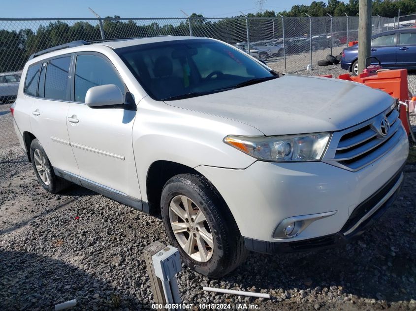 2012 Toyota Highlander Se V6 VIN: 5TDZK3EH2CS074071 Lot: 40591047