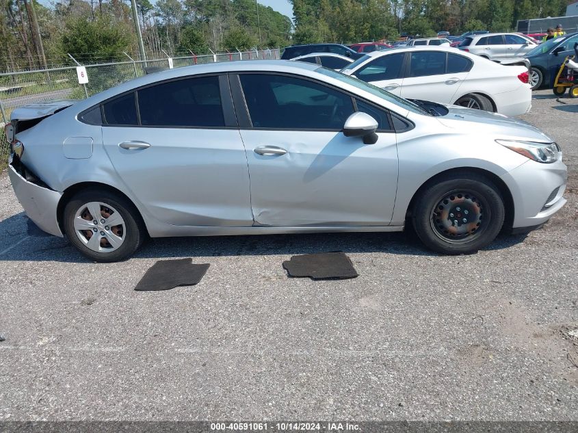 2016 Chevrolet Cruze Ls Auto VIN: 1G1BC5SM1G7325442 Lot: 40591061