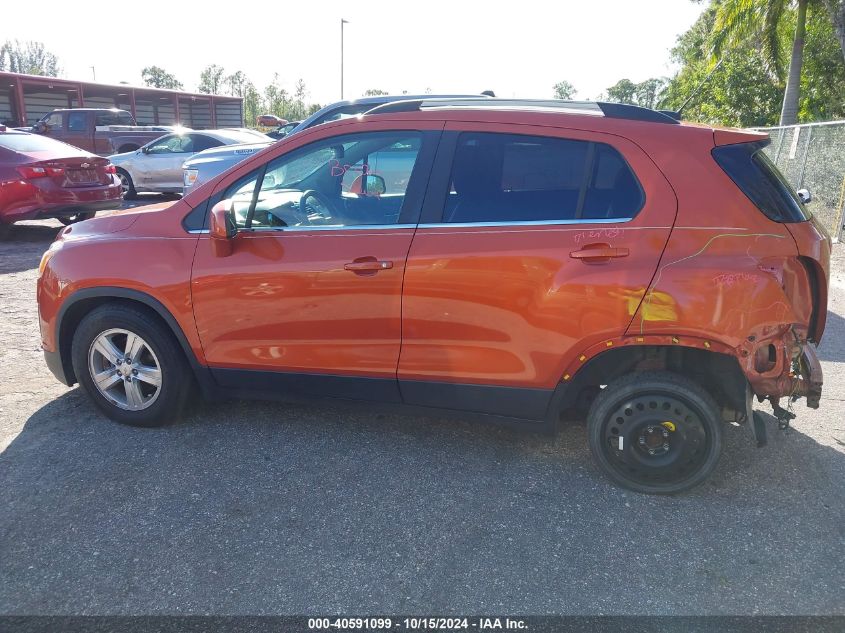 2015 Chevrolet Trax Lt VIN: KL7CJLSB7FB261257 Lot: 40591099