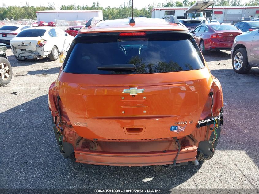 2015 Chevrolet Trax Lt VIN: KL7CJLSB7FB261257 Lot: 40591099