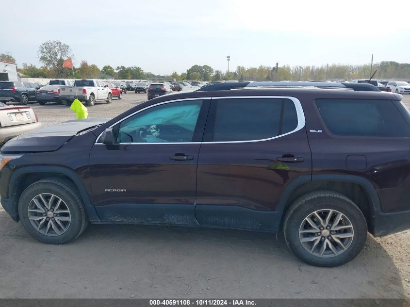 1GKKNLLA9JZ182864 2018 GMC Acadia Sle-2