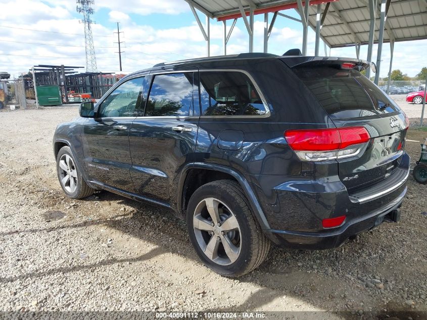 2014 Jeep Grand Cherokee Overland VIN: 1C4RJFCG9EC579883 Lot: 40591112