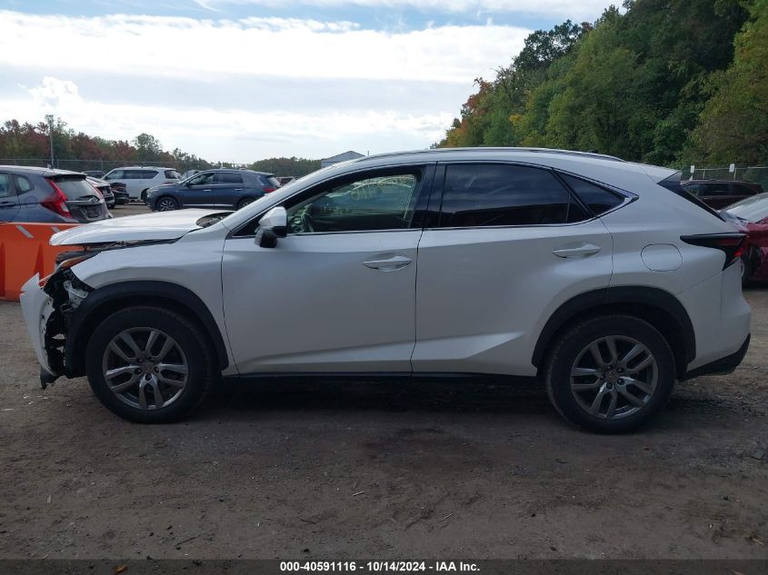 2016 Lexus Nx 200T 200T/Base/F Sport VIN: JTJBARBZ5G2057568 Lot: 40591116