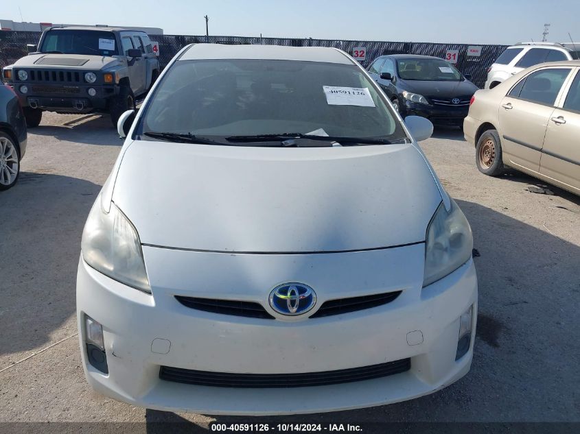 2011 Toyota Prius Two VIN: JTDKN3DU4B0299584 Lot: 40591126