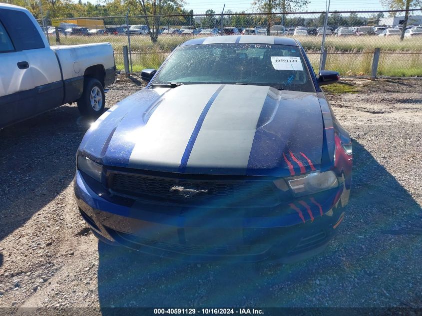 2012 Ford Mustang V6 VIN: 1ZVBP8AM0C5280463 Lot: 40591129