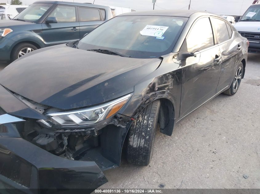 2021 Nissan Sentra Sv Xtronic Cvt VIN: 3N1AB8CV7MY225177 Lot: 40591136