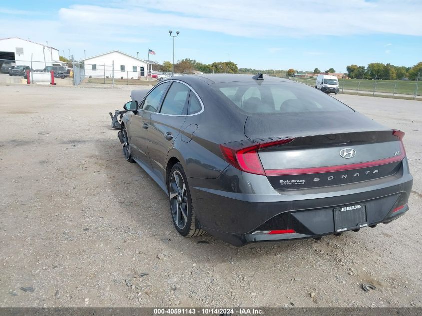 2021 Hyundai Sonata Sel Plus VIN: 5NPEJ4J2XMH087053 Lot: 40591143