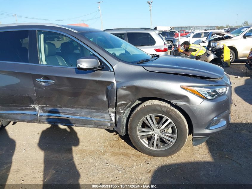 2020 Infiniti Qx60 Luxe Awd VIN: 5N1DL0MM6LC512169 Lot: 40591155