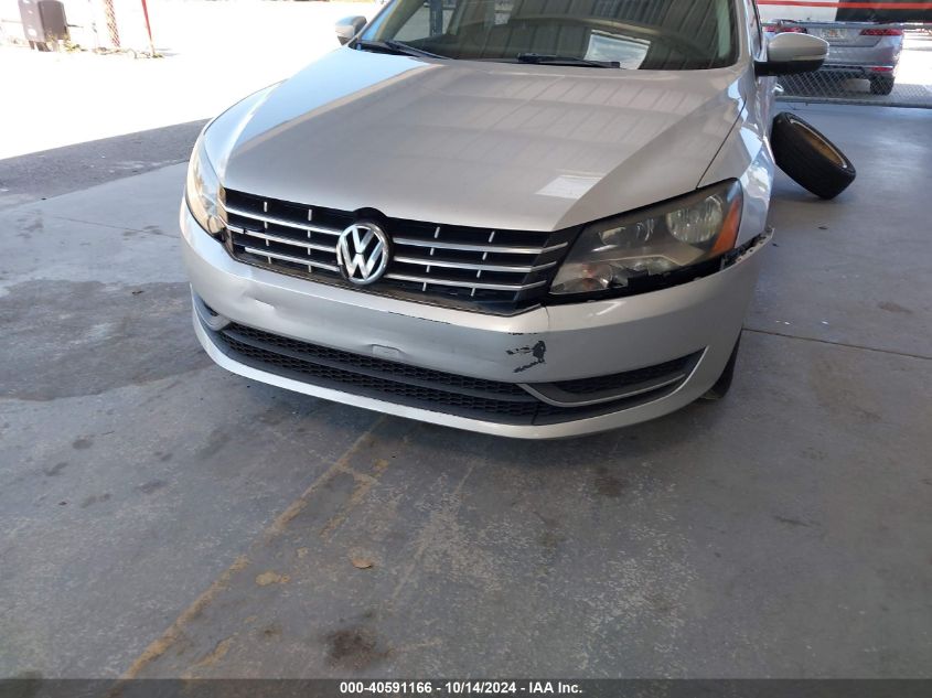 2013 Volkswagen Passat Se VIN: 1VWBN7A39DC127780 Lot: 40591166