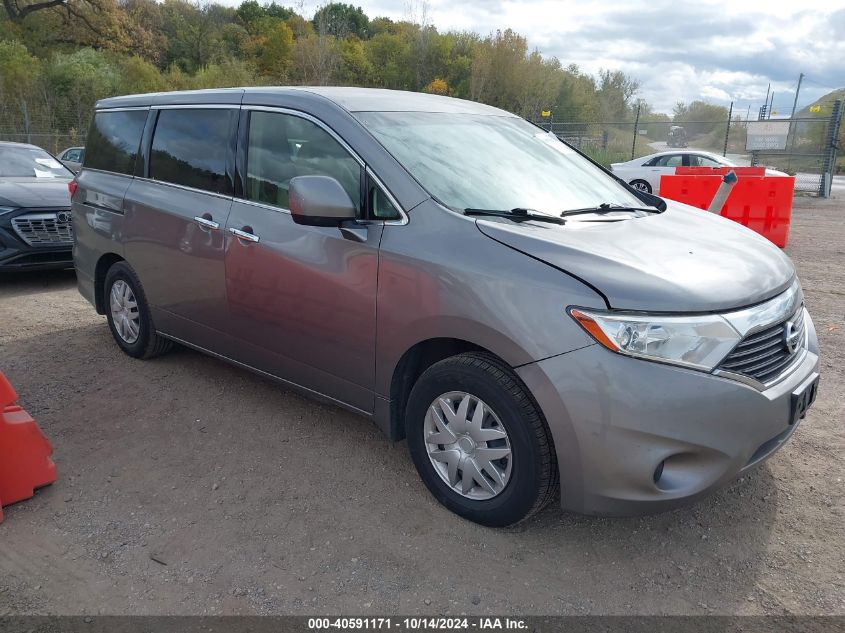 2012 Nissan Quest S VIN: JN8AE2KP1C9051457 Lot: 40591171