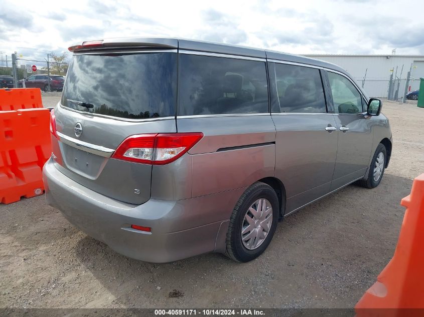 2012 Nissan Quest S VIN: JN8AE2KP1C9051457 Lot: 40591171