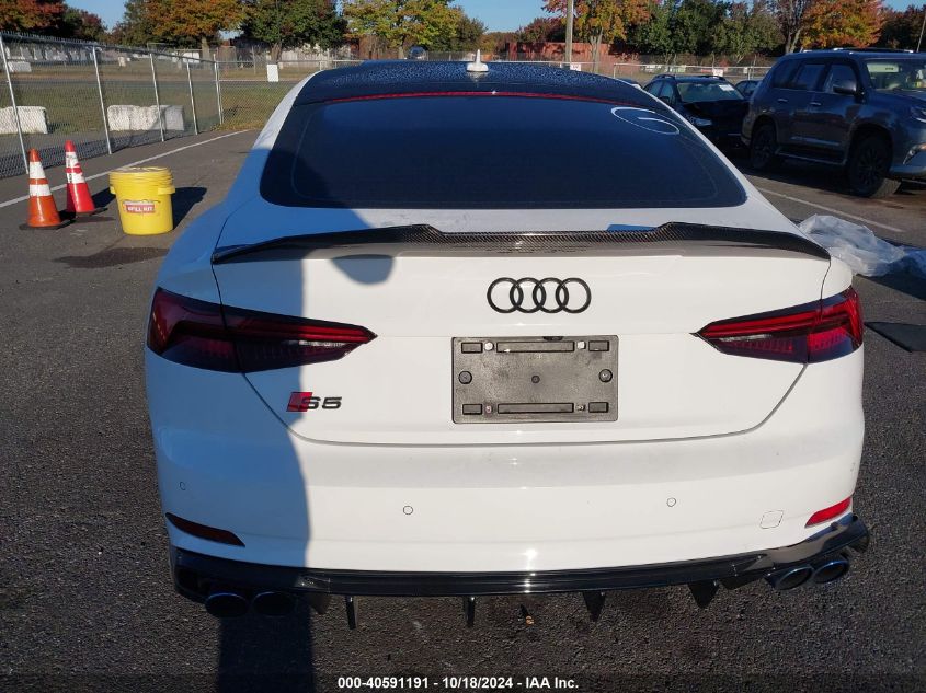 2018 Audi S5 3.0T Premium Plus VIN: WAUC4DF5XJA033740 Lot: 40591191