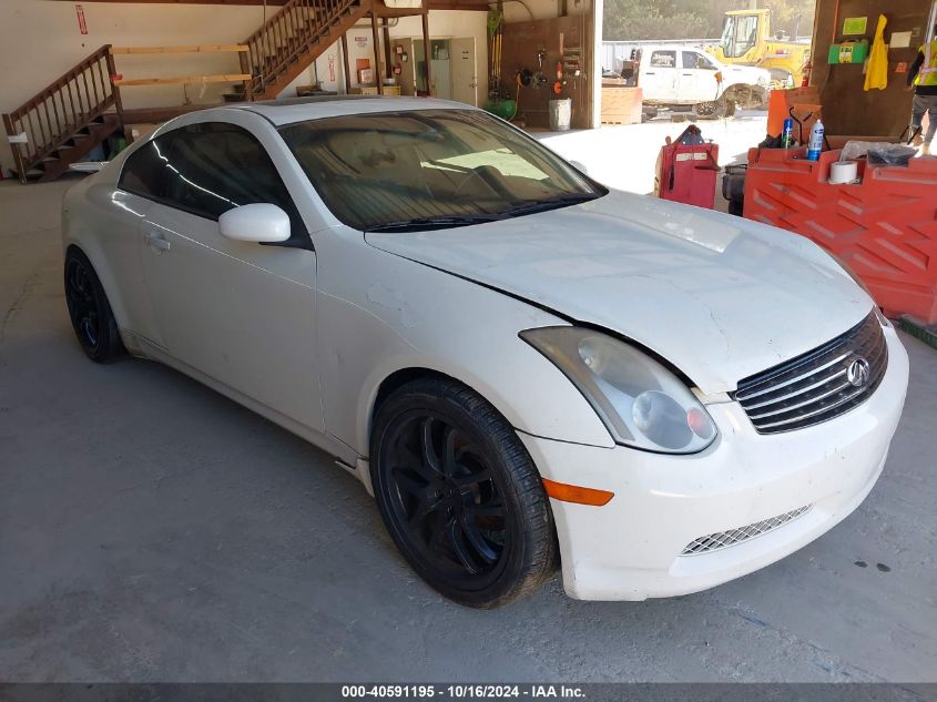 2005 Infiniti G35 VIN: JNKCV54E55M417016 Lot: 40591195