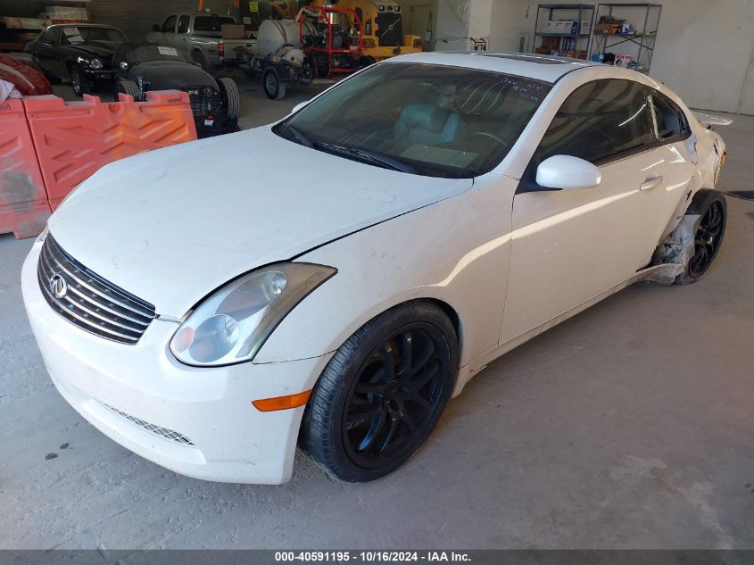 2005 Infiniti G35 VIN: JNKCV54E55M417016 Lot: 40591195