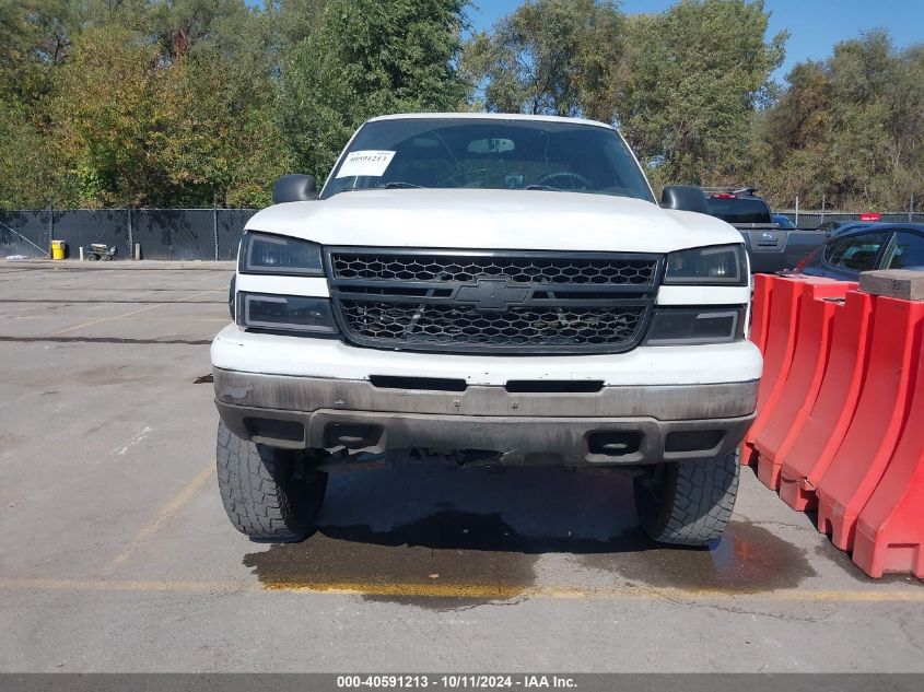 2006 Chevrolet Silverado 1500 Ls VIN: 2GCEK13V561243152 Lot: 40591213