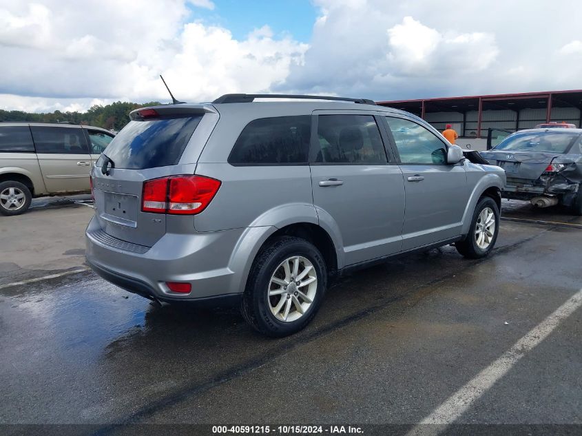 2016 Dodge Journey Sxt VIN: 3C4PDDBG7GT105720 Lot: 40591215