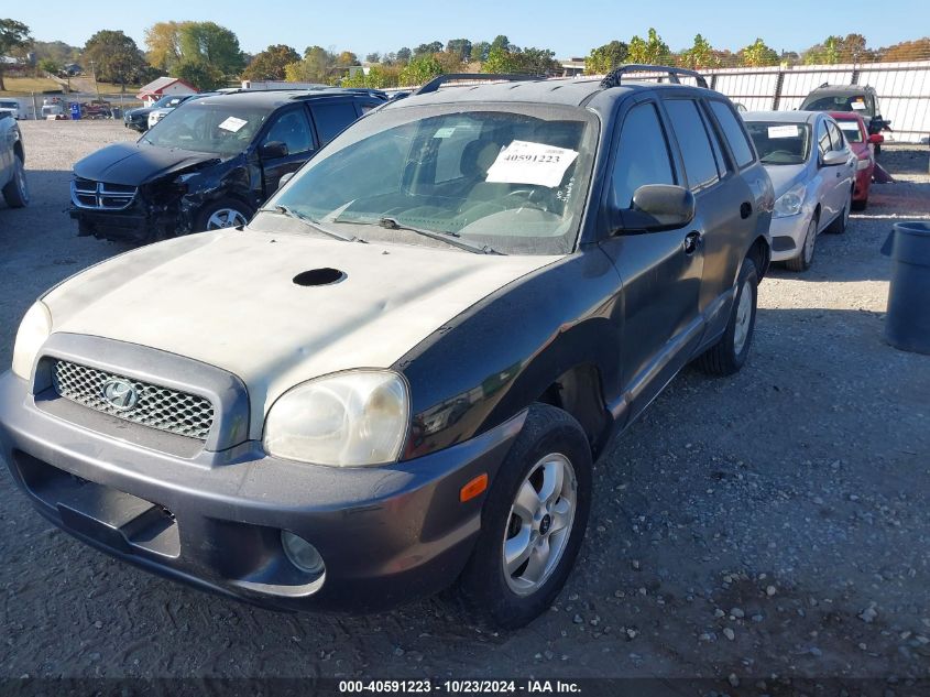 2003 Hyundai Santa Fe Gls/Lx VIN: KM8SC13D93U564064 Lot: 40591223