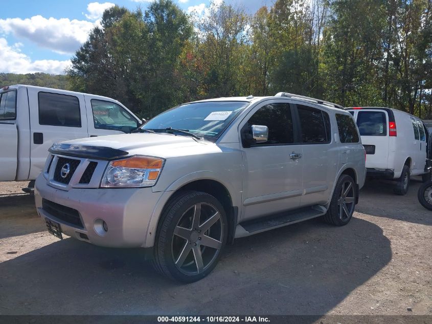 2011 Nissan Armada Sv VIN: 5N1AA0NC8BN614767 Lot: 40591244