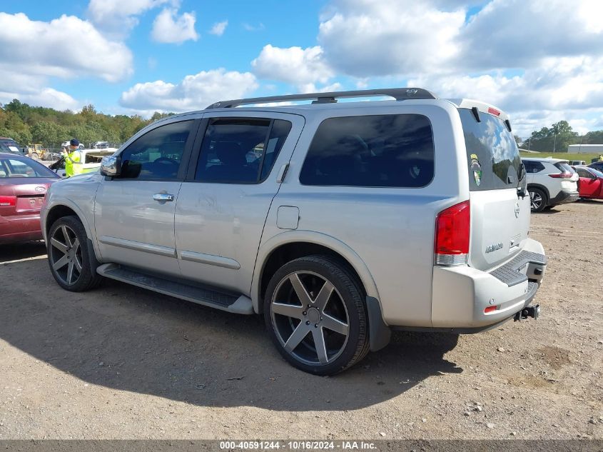 2011 Nissan Armada Sv VIN: 5N1AA0NC8BN614767 Lot: 40591244