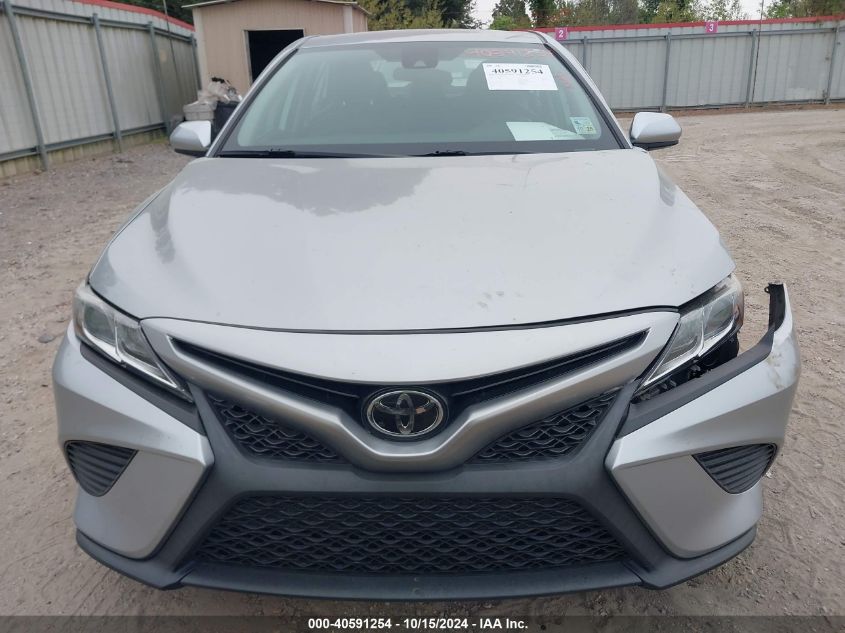 2019 Toyota Camry Se VIN: 4T1B11HK7KU791992 Lot: 40591254