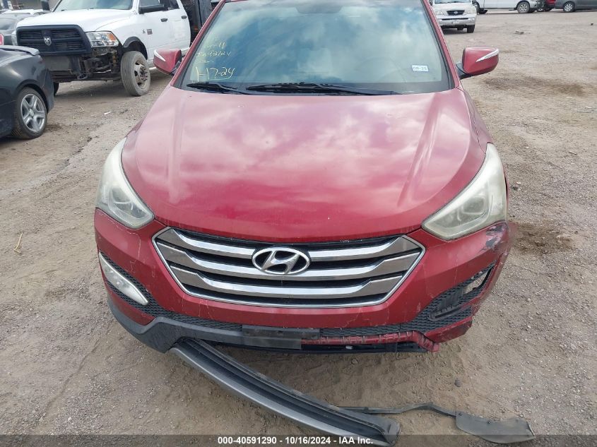 2013 Hyundai Santa Fe Sport VIN: 5XYZU3LB4DG102587 Lot: 40591290